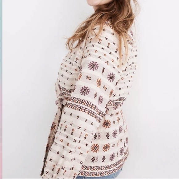 MADEWELL Jacquard Wrap Jacket NWOT
Size XL - Picture 2 of 12